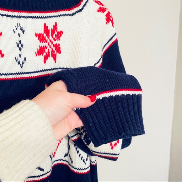 VINTAGE J.C. PENNEY Fair Isle Holiday Ski Sweater - Picture 9 of 13